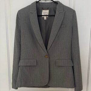 Autres Filles Gray Pinstripe Blazer